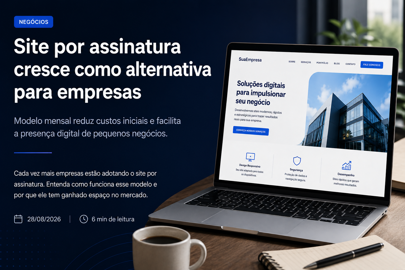 Capa do artigo Site por assinatura cresce como alternativa para empresas que querem entrar no digital